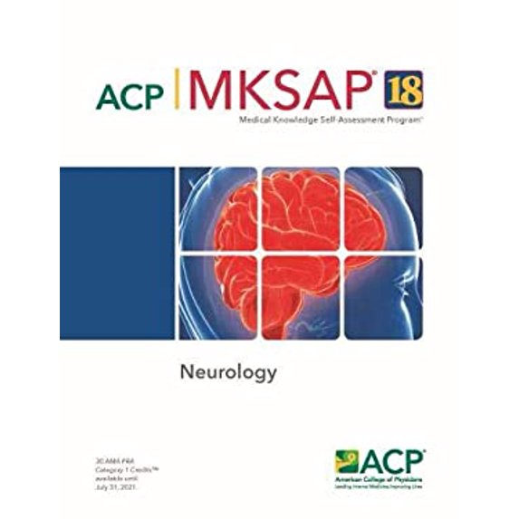 Pre-Owned MKSAP 18 Neurology Paperback Robert G. Kaniecki editor