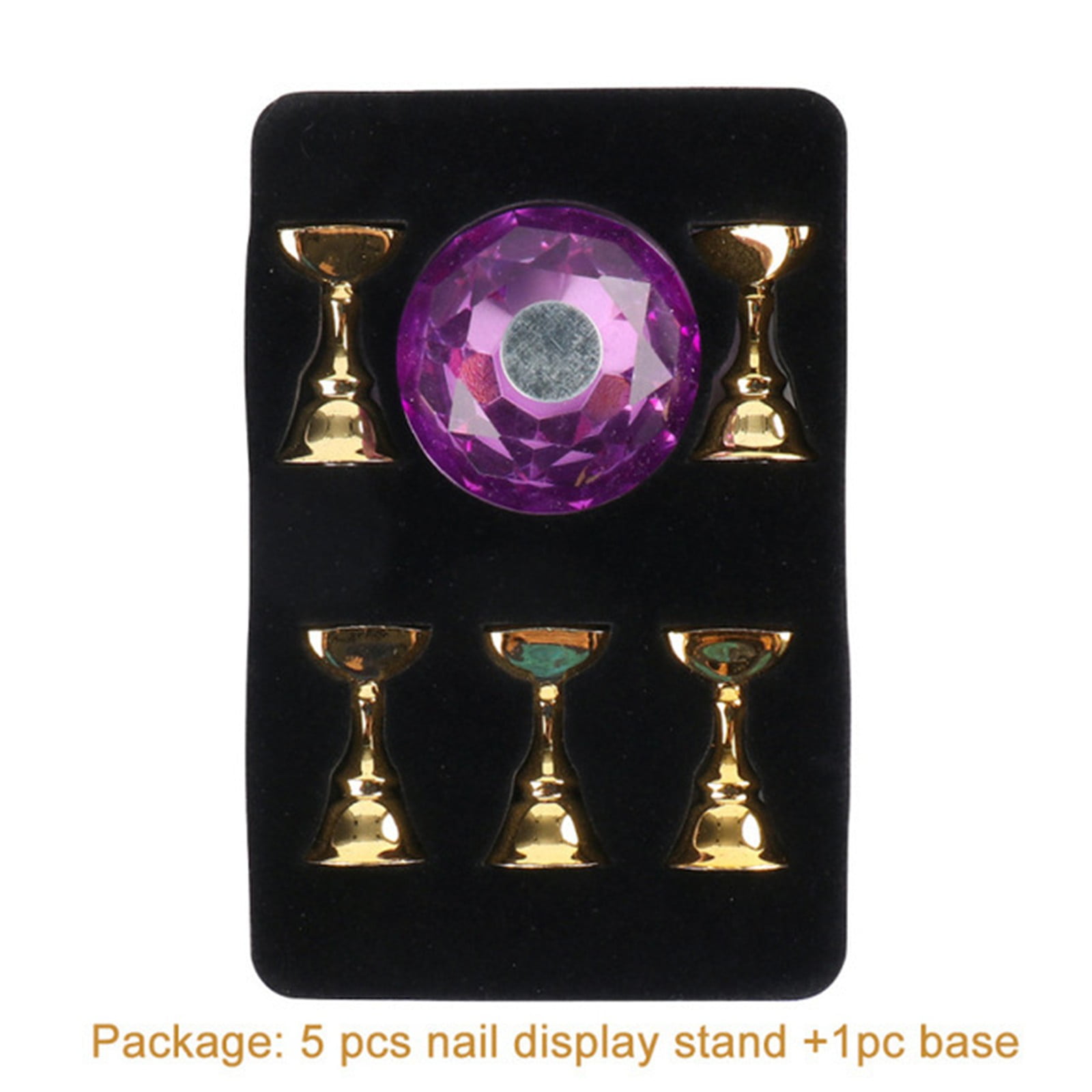 MKSJFdge Acrylic Nail Art Practice Stands Nail Tips Holders Training