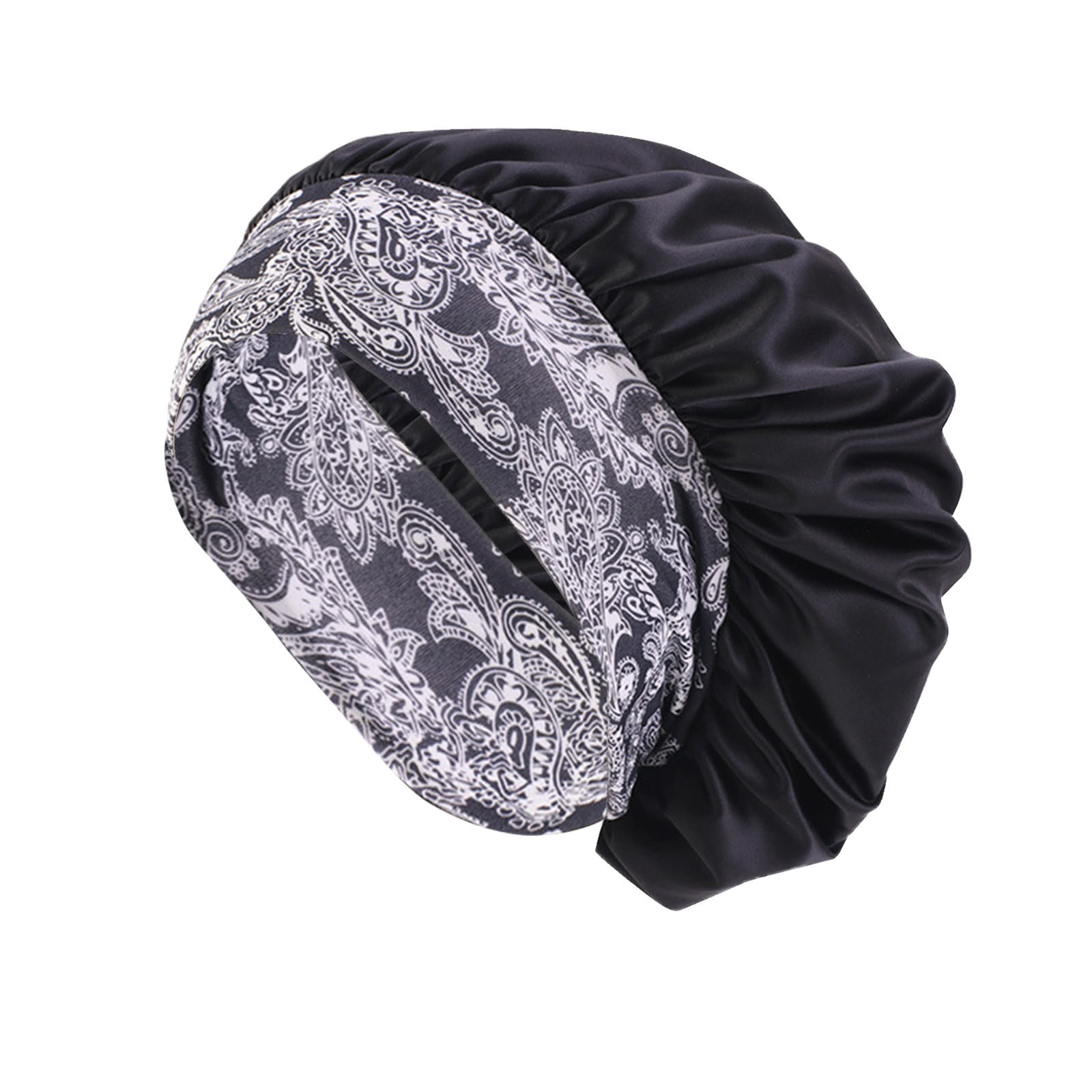 MKSJFdge Hat Night Cap Ladies Beauty Salon Sleep Double Waterproof