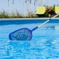 MKSJFdge Professional Leaf Rake Mesh Frame Net Skimmers Cleaners Swimming Pool Spa Tool and 90cm