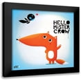 thumbnail image 1 of MKT4 15x15 Black Modern Framed Museum Art Print Titled - Hello mr, 1 of 5