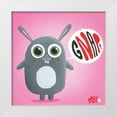 thumbnail image 1 of MKT4 15x15 White Modern Wood Framed Museum Art Print Titled - Gnap, 1 of 4