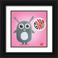 thumbnail image 1 of MKT4 26x26 Black Ornate Wood Framed with Double Matting Museum Art Print Titled - Gnap, 1 of 4