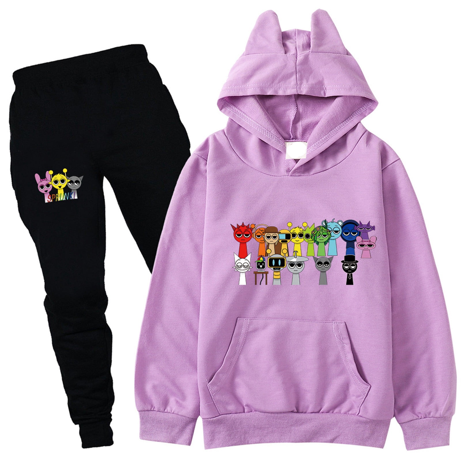 Sprunki Jacket MKndvns Boys Outfits Sprunki Clothes Set Forboys Sprunki Hoodie With ...