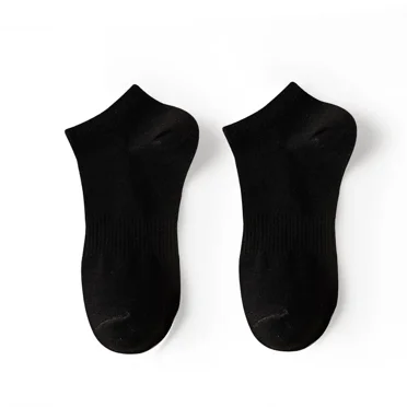 ML 1/5pairs Men Cotton Mesh Socks Fashion Cute Solid Color Invisible Breathable Cotton Sports Socks Male Short Socks Women Men Sox