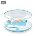 thumbnail image 1 of ML Baby Nail Trimmer Electric - Low Noise Safe Nail Clipper Kit, Trimming, Polishing with Light & 6 Grinding Pads for Newborn, Kids and Adults Toes and Fingernails (Blue), 1 of 7