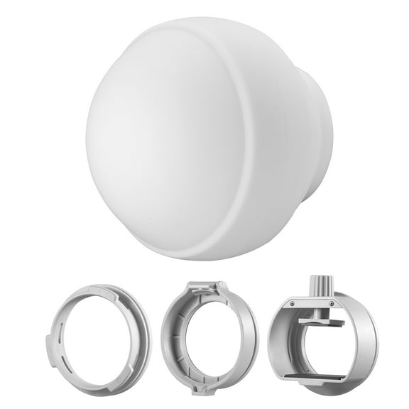 ML-CD15 Diffuser Dome Kit with 3 Adapters for Photography Light Flash Studio Photography Live Stream