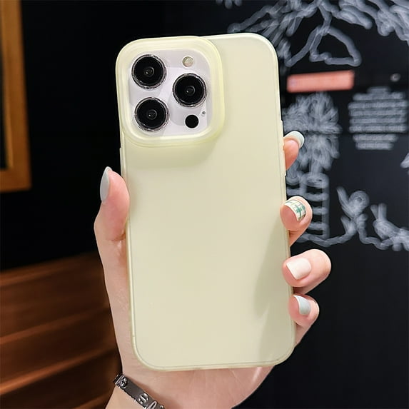 ML Jelly Ice Translucent Matte Solid Candy Color Shockproof Phone Case for iPhone 15 13 12 11 14 Pro Max X XR XS Bumper Cover Funda