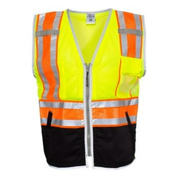 ML Kishigo B38729171 Ultimate Reflective Vest, Lime - 5XL