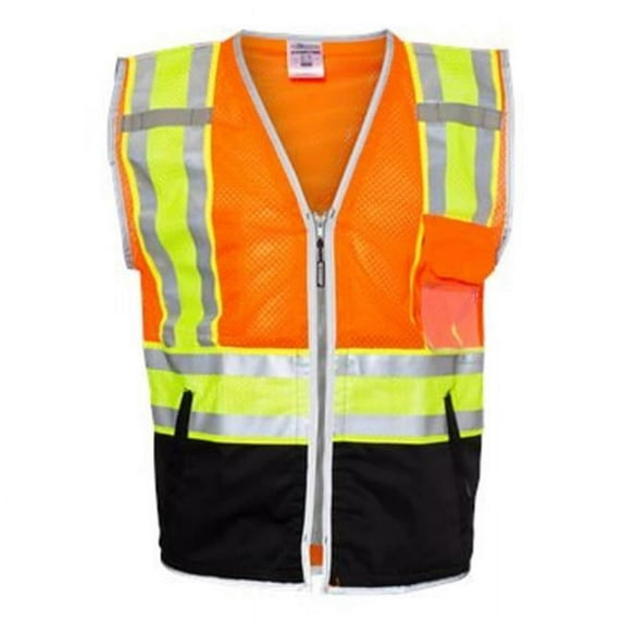 ML Kishigo B38729667 Ultimate Reflective Vest, Orange - 2XL
