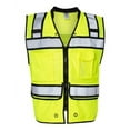 thumbnail image 1 of ML Kishigo B64429175 High Performance Surveyors Vest, Lime - Large, 1 of 3