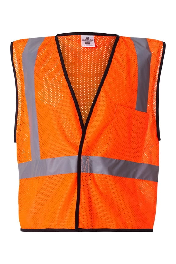 Men's Economy One Pocket Mesh Vest, Style 1193