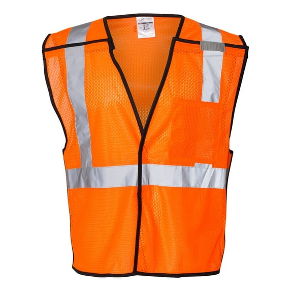 ML Kishigo Men's Economy Single Pocket Breakaway Vest - 1535-1536