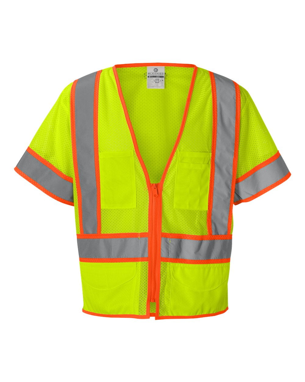 ML Kishigo Men's High Visibility Ultra-Cool Mesh Safety Vest with