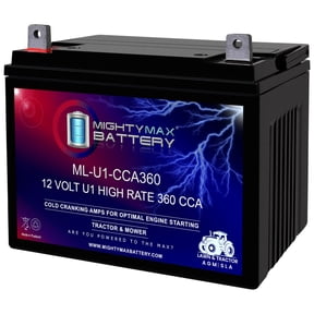 ML-U1-CCA360 12V, 360 CCA, Replacement Battery Compatible with Beuthling Manu.Co. B50 86