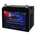 thumbnail image 1 of ML-U1-CCAHR -12 Volt, 320 CCA, Nut and Bolt (NB) Terminal, Rechargeable SLA AGM Battery, 1 of 8