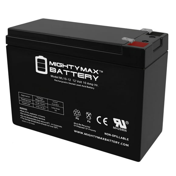 ML10-12 - 12V 10AH ELECTRIC SCOOTER BATTERY PT1012