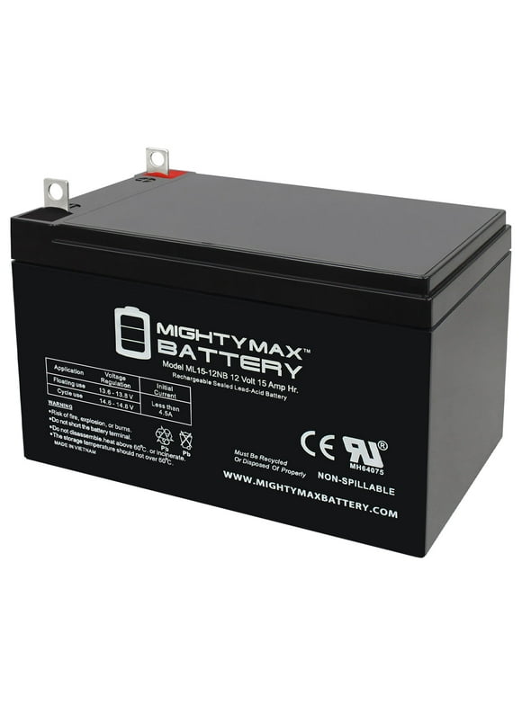 ML15-12NB 12V 15AH Replacement Battery Compatible with Discover D12120