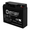 12V 22AH 6FM22 6-FM-22 Sealed Lead Acid Rechargeable Deep Cycle Battery ...