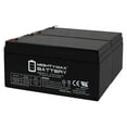 thumbnail image 1 of ML3-12 12v 3.4Ah Compatible Battery for UPS APC RBC35 - 2 Pack, 1 of 13