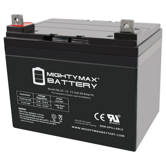 ML35-12 - 12V 35AH Replacement for Yamaha Rhino Utility Vehicle UTV Battery