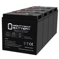thumbnail image 1 of ML36-6 - 6 Volt 36 AH, F2 Terminal, Rechargeable SLA AGM Battery - 4 Pack, 1 of 12