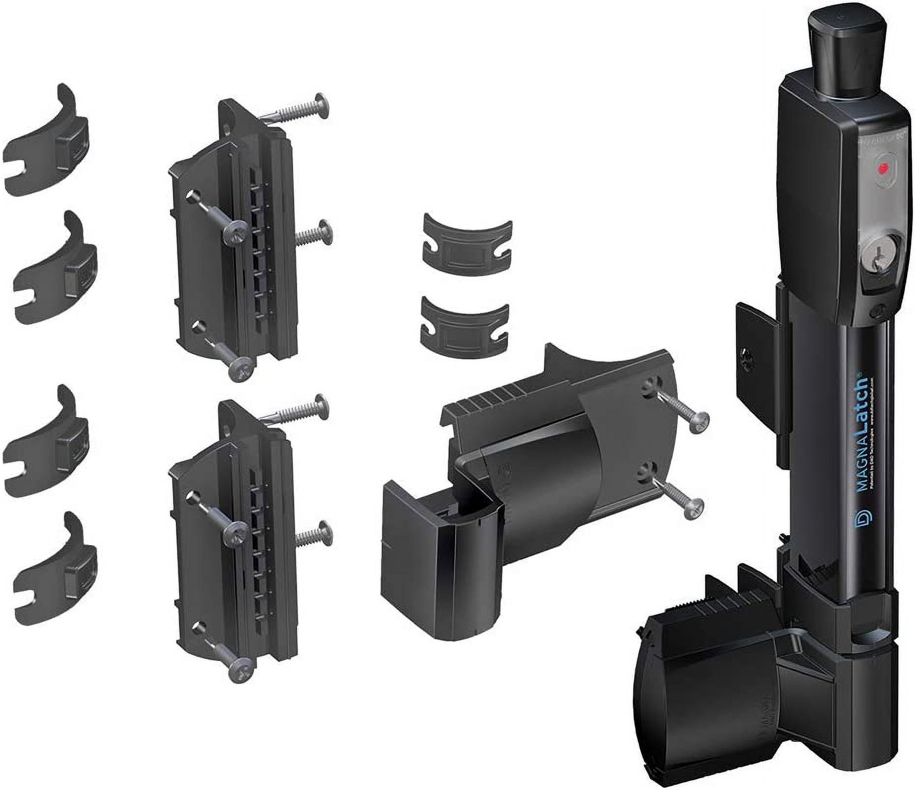 ML3VPKA+ML3RPK MagnaLatch Vertical Pull, Child & Pet Safety