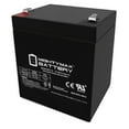 Mighty Max ML5-12 12V 5AH Battery (6-Pack) - Replacement For NP4-12, NP5-12, NPH5-12