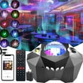 thumbnail image 1 of MLADEN Star Projector, Galaxy Projector Lighting w/Bluetooth Music Speaker & Remote Control & Time, 55 Lighting Effects ,Star Laser Projector Lamp,Bedroom Night Light Moon Projector, w/Power Adapte, 1 of 10