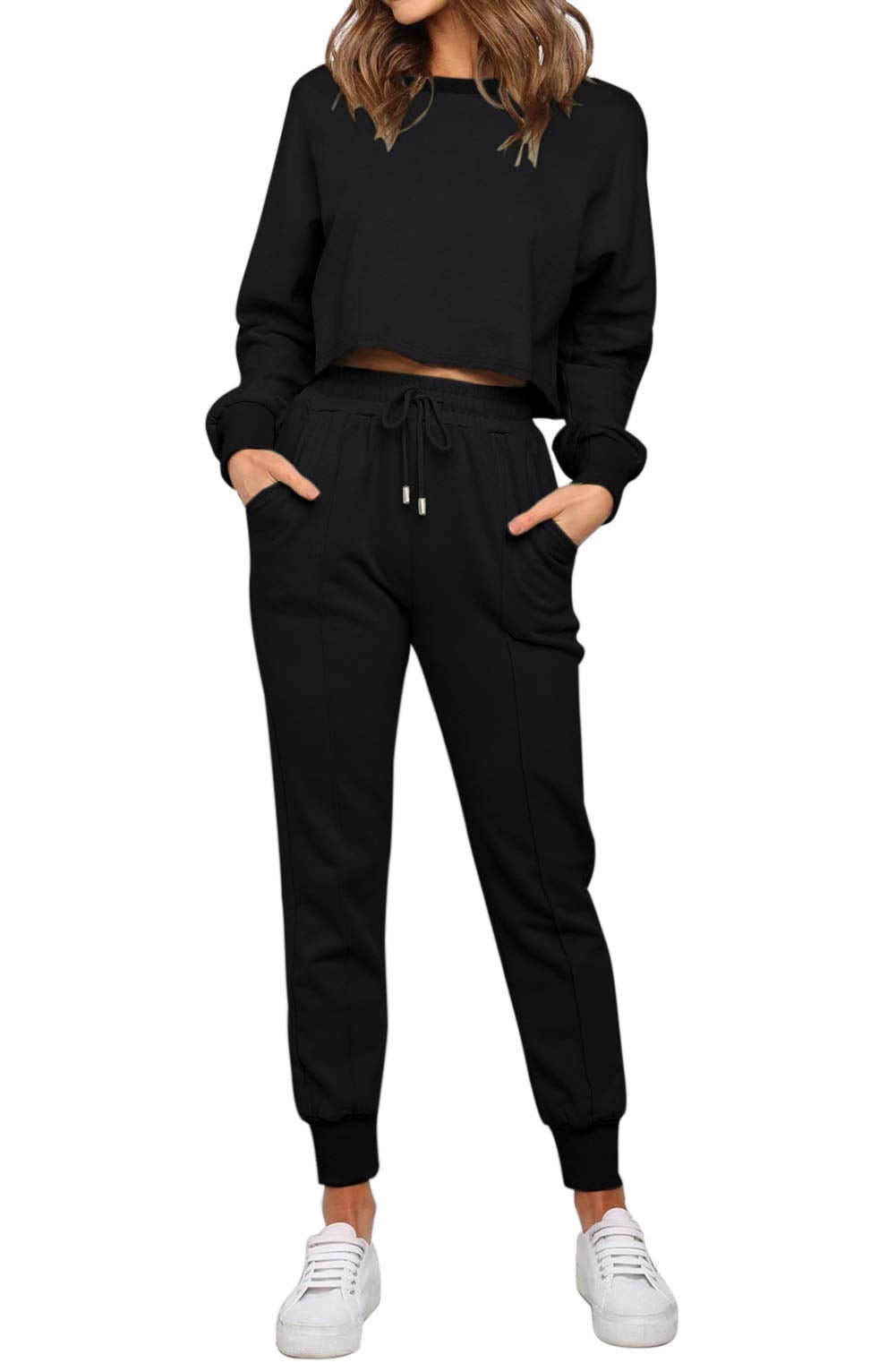 CYZ Women's Cotton Stretch Knit Pajamas Jogger Pants/Lounge Pants