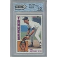 thumbnail image 1 of MLB 1984 Topps Baseball Cards Don Mattingly Graded Single Card (Yankees), 1 of 1
