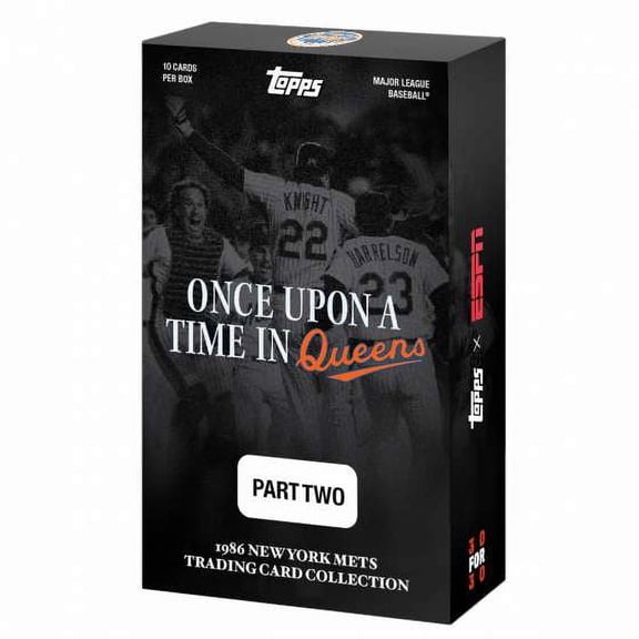 MLB 1986 New York Mets Once Upon A Time In Queens PART TWO Trading Card Collection Pack (10 Cards)