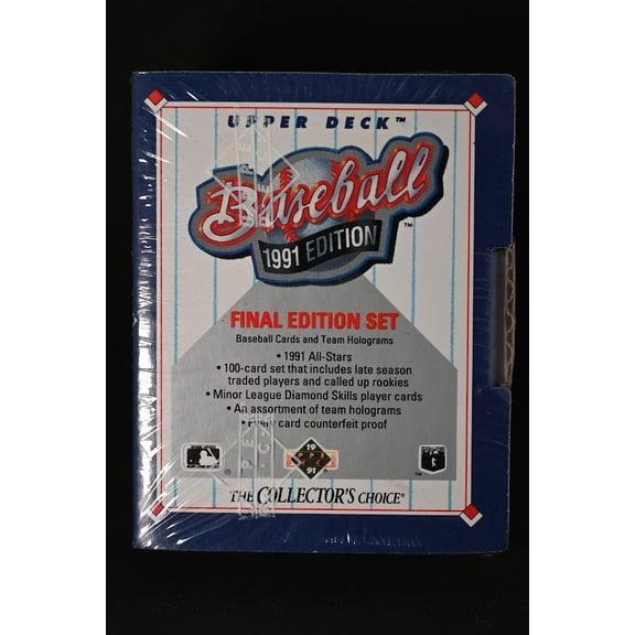 1991 Upper Deck Baseball Final Edition Set (100 Cards)