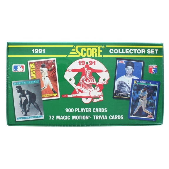 MLB 1991 Score Baseball Card Factory Sealed Collectors Set