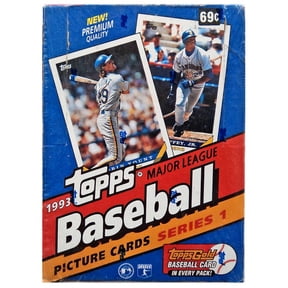 1993 Topps Series 1 Derek Jeter Rookie Year Baseball Wax Box