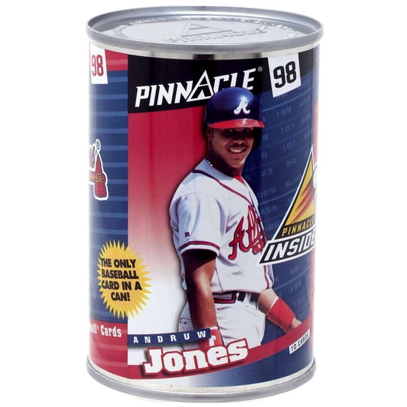 MLB 1998 Pinnacle Baseball Andruw Jones Trading Card CAN (10 Cards)