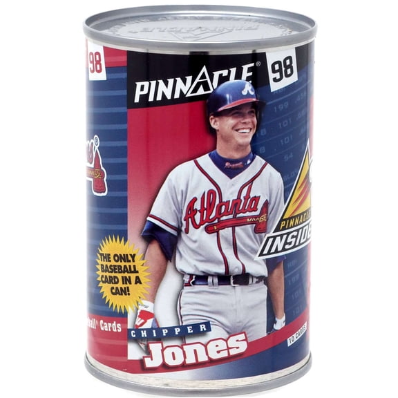 MLB 1998 Pinnacle Baseball Chipper Jones Trading Card CAN (10 Cards)