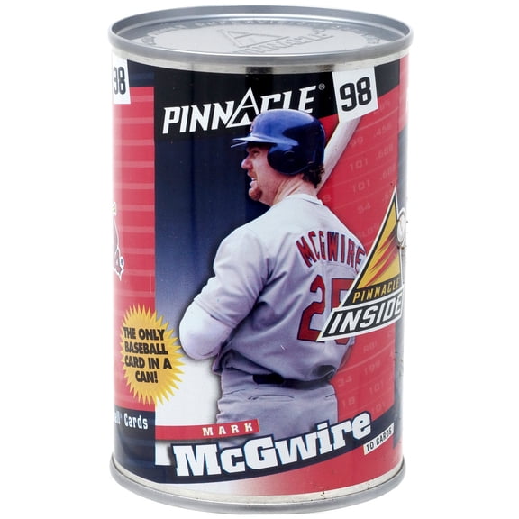 MLB 1998 Pinnacle Baseball Mark McGwire Trading Card CAN (10 Cards)