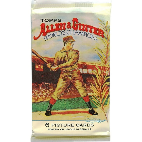 MLB 2008 Topps Allen & Ginter Baseball Cards 2008 Topps Allen & Ginter Trading Card Pack