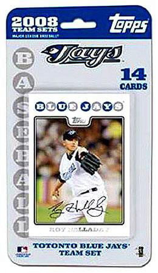 MLB 2008 Topps Baseball Cards Toronto Blue Jays Team Set
