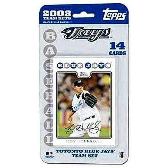 MLB 2008 Topps Baseball Cards Toronto Blue Jays Team Set