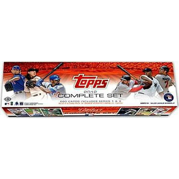 MLB 2012 Topps Baseball Cards Complete Set [Hobby Edition] [Factory Sealed]