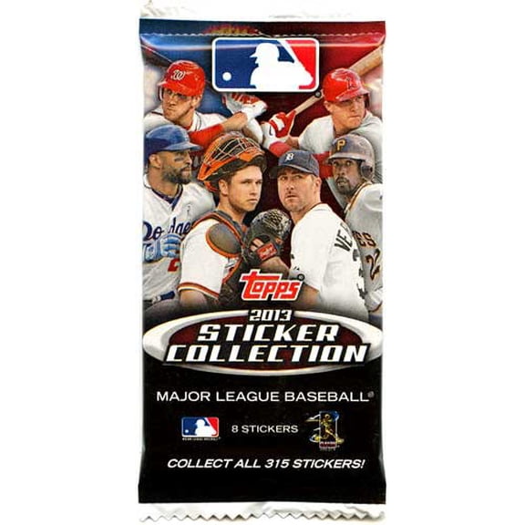 MLB 2013 MLB Sticker Collection Pack