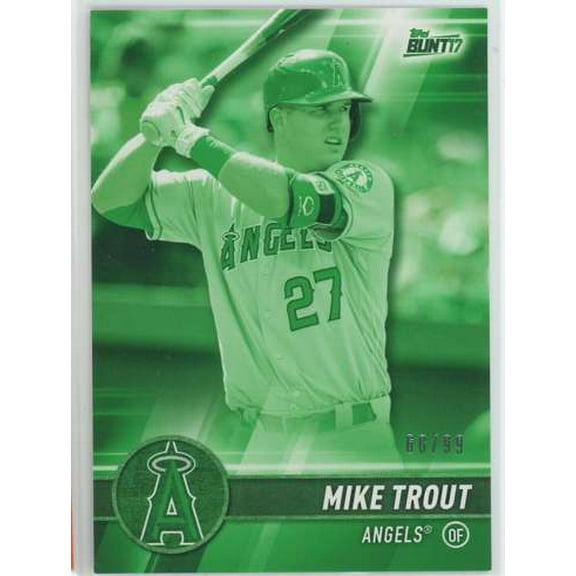 MLB 2017 Topps Bunt 60/99 Mike Trout #2