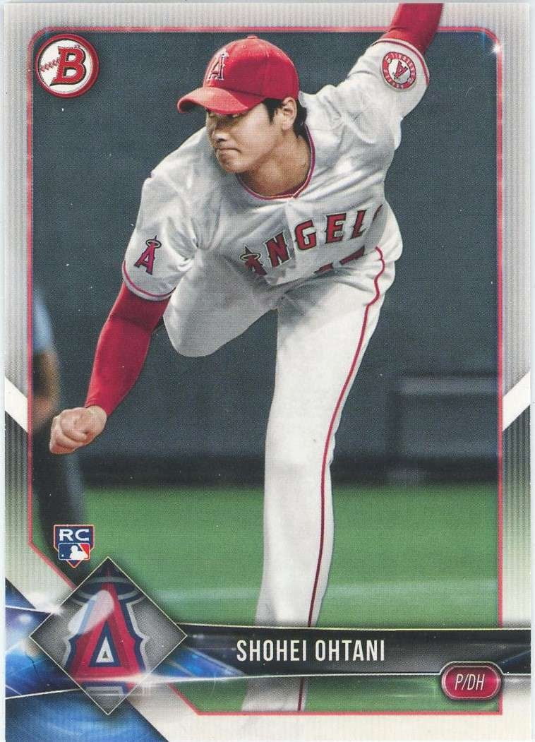 MLB 2018 Bowman Shohei Ohtani #49 (Rookie) - Walmart.com