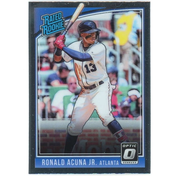 MLB 2018 Donruss Optic Baseball Ronald Acuna Jr. #63 (Rated Rookie)