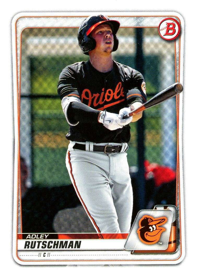 MLB 2020 Bowman Prospects Single Card Adley Rutschman BP-50 (Pre-Rookie ...