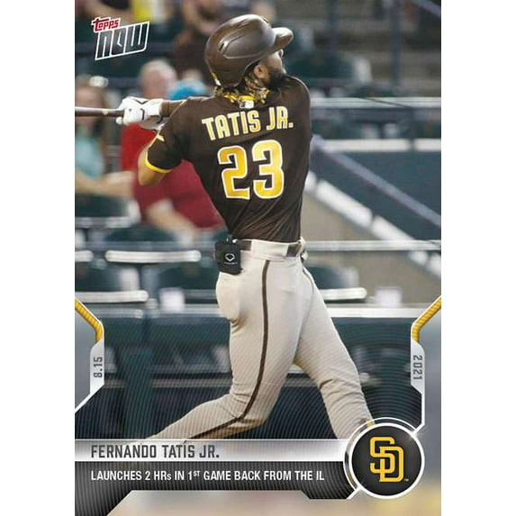 MLB 2021 Fernando Tatis Jr. Trading Card #664