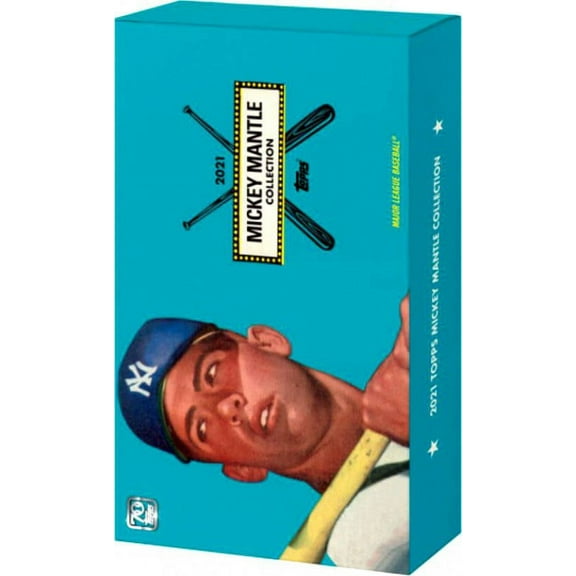 MLB 2021 Mickey Mantle Trading Card Collection Pack (5 Cards)