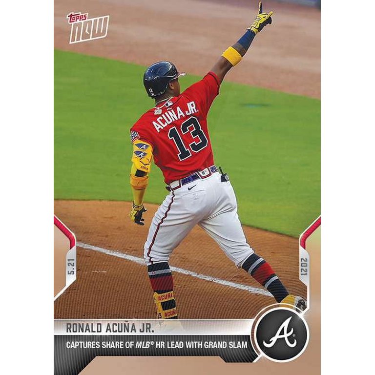 Topps MLB 2021 Ronald Acuna Jr Trading Card #244 - Walmart.com